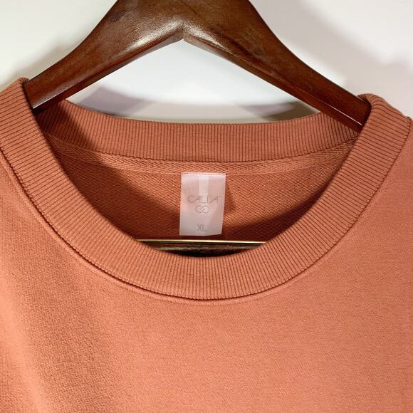 Calla Oversized Cotton Top Women’s XL Brown Tank Tunic Style Minimal - Picture 6 of 16